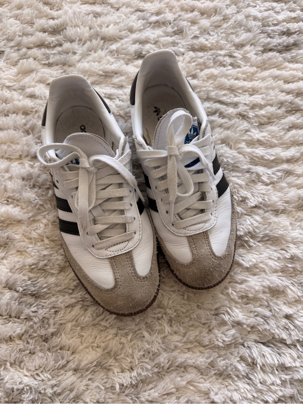 Adidas sambas White & Black Classic Sneakers